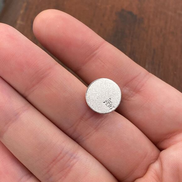 Vintage Wells 925 Sterling Retro Candlestick Phone Telephone Pendant Charm - Picture 3 of 4